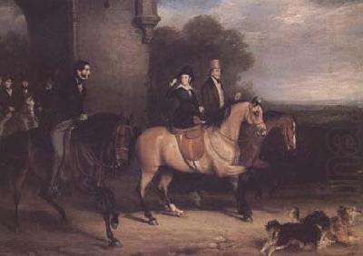 Queen Victoria Riding Out (mk25), Francis Grant